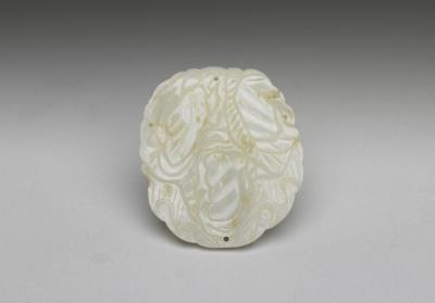 图片[2]-Jade pei pendant with carved decoration, Qing dynasty (1644-1911)-China Archive